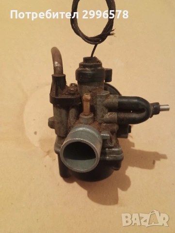 Карбуратор за скутер 50cc мотор мотопед, снимка 4 - Части - 54173741