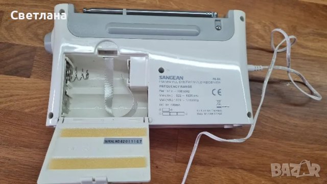 Sangean PR-D4, снимка 8 - Радиокасетофони, транзистори - 50231572