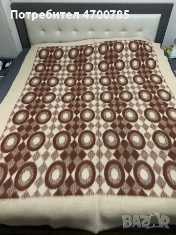 2 бр чисто нови вълнени одеяла-, снимка 3 - Олекотени завивки и одеяла - 52998815