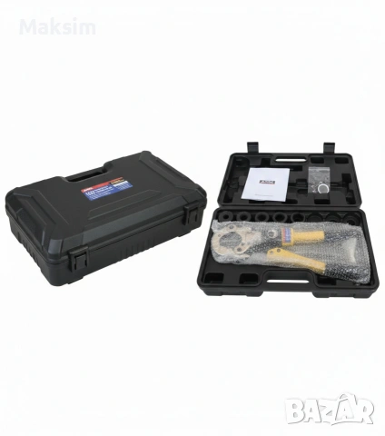 Хидравлични клещи за кримпване на тръби, Съвместими Pex / Inox / Coppe, снимка 3 - Клещи - 53221994