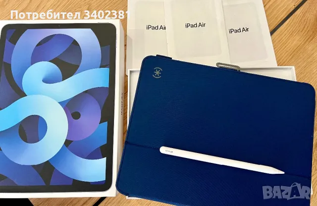 iPad Air 4 10.9" (2020) 4th Gen 64GB Wifi+Писалка, снимка 5 - Таблети - 47896758