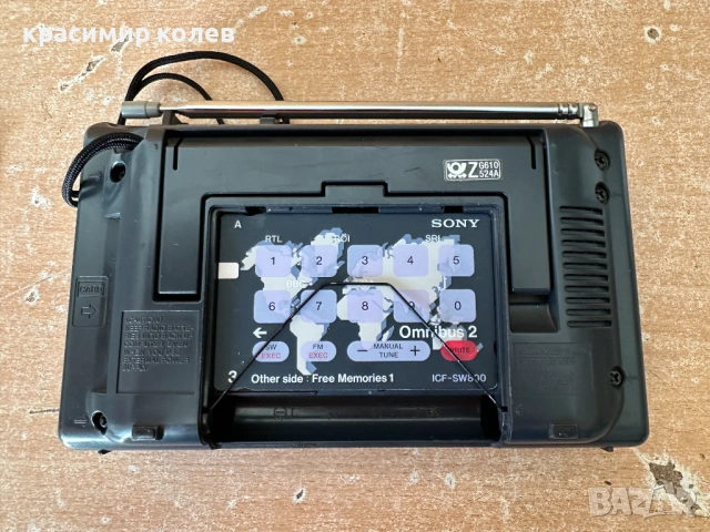 радиоприемник "SONY ICF-SW800", снимка 6 - Радиокасетофони, транзистори - 53873611