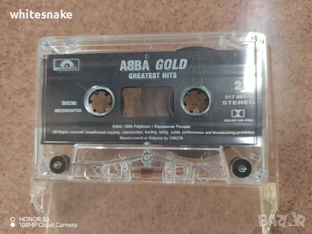 ABBA GOLD "Greatest hits" Album 92', снимка 3 - Аудио касети - 48432563