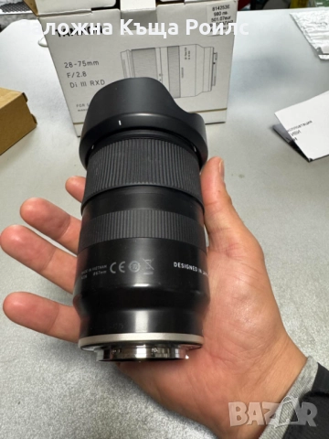 Oбектив Tamron 28-75mm f/2.8 DI III RXD - Sony E (FE), снимка 4 - Обективи и филтри - 52590642