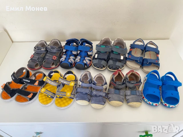 Детски сандали Lotto 25 номер, снимка 5 - Детски сандали и чехли - 51239342