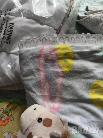 Dormeo бебешки сет-възглавничка ,одеало+подаръци, снимка 2 - Спално бельо и завивки - 44990602