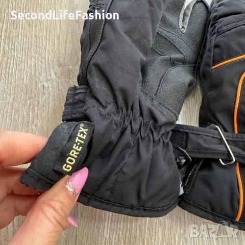 Ски ръкавици Ziener за възрастни, размер 6, водоустойчиви, за навън черни зимни Gore-Tex за сняг, снимка 3 - Зимни спортове - 52497587