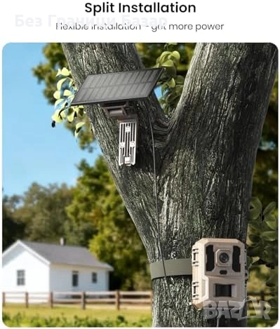 Нова соларна камера за диви животни 4K 64MP Bluetooth App 0.1s тригер, снимка 9 - Друга електроника - 52815743