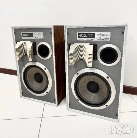 🔉Ретро аудио тонколони JAMO POWER 110 - 60-110W - 4-8 ома🔉, снимка 2 - Тонколони - 52264144