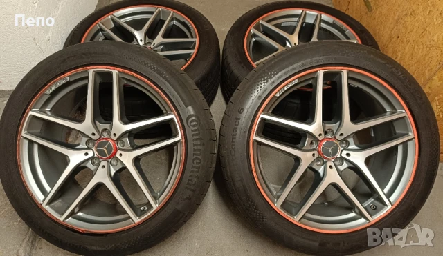 Оригинални джанти спорт пакет 21 цола с гуми летни Mercedes GLE W292 дот 2023г
