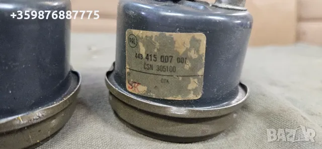 Мановетри манометър налягане Уред Прага Татра Шкода соц руски ретро , снимка 5 - Части - 50353620