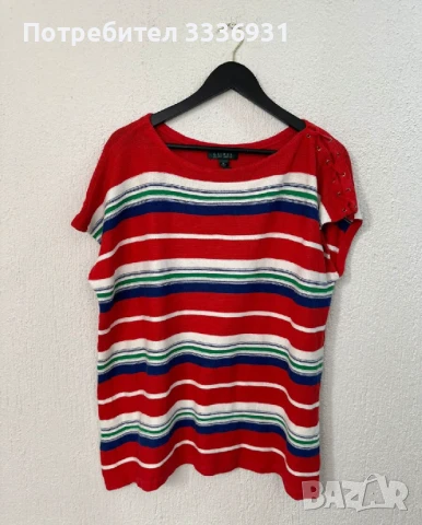 Ленена тениска Lauren Ralph Lauren