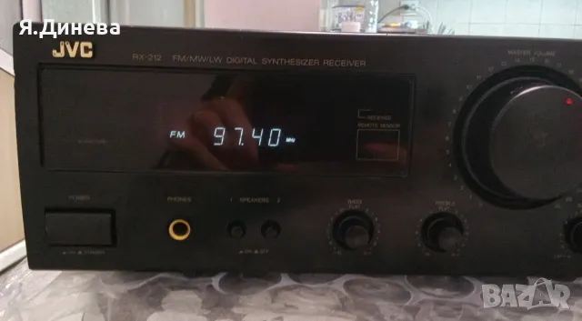 Усилвател JVC RX-212BK , снимка 3 - Ресийвъри, усилватели, смесителни пултове - 48877364