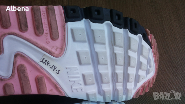 NIKE AIR MAX 90 Women Shoes Размер EUR 38,5 / UK 5,5 дамски детски маратонки 124-14-S, снимка 14 - Маратонки - 44979710