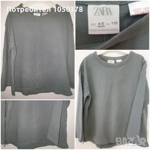 Zara Kids детски блузки с дълъг ръкав 4-5г, снимка 10 - Детски Блузи и туники - 47063409