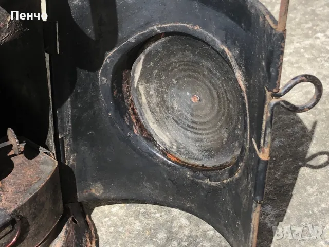 стар немски, военен ЖП фенер, снимка 16 - Антикварни и старинни предмети - 50017117