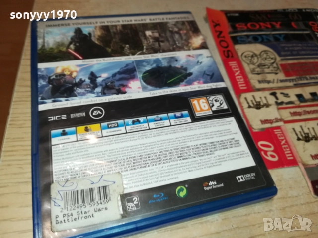 SONY PS4 GAME STAR WARS BATTELFRONT 0510251811, снимка 4 - Игри за PlayStation - 51953613