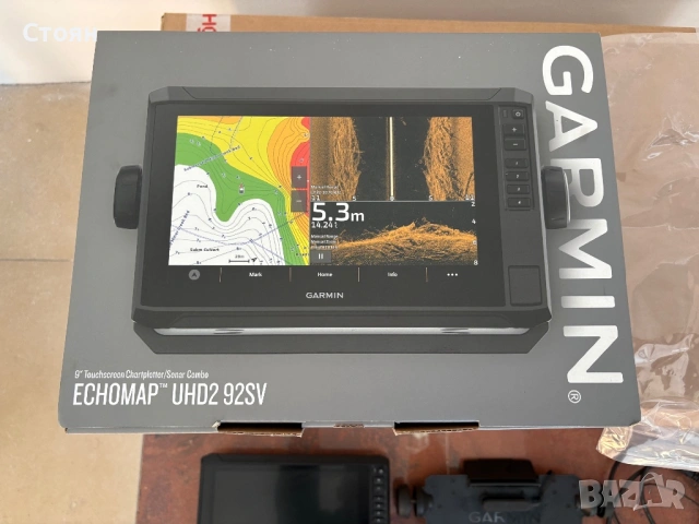 Сонар Garmin  ECHOMAP UHD2 92sv + катра