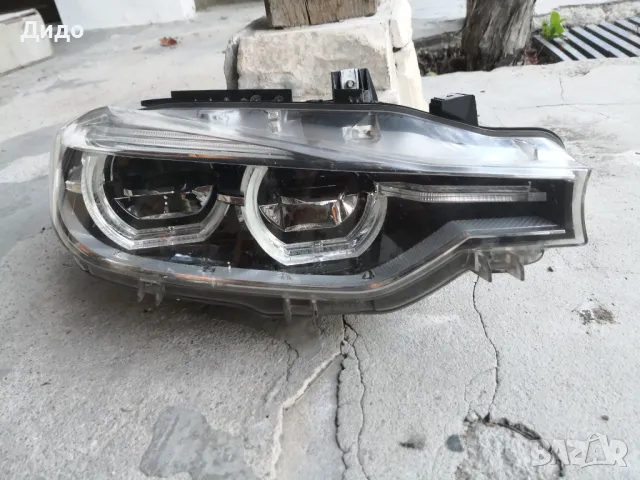 Фар BMW F30 F31 Adaptiv LED десен/Фар БМВ Ф30 LED/Фар BMW 3 F30 Оригин, снимка 1 - Части - 47040926