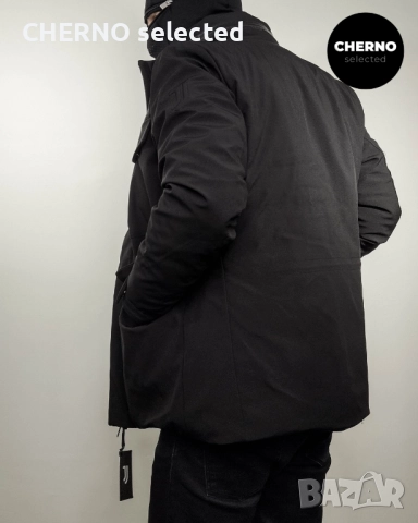 JUVENTUS Black Field Jacket – Размер L – Ново яке с етикети, снимка 5 - Якета - 52822373