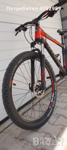 Велосипед 27.5 Btwin 560 Rockrider 2x10 Sram Rockshox вилка TR гуми и капли 27,5, снимка 12 - Велосипеди - 46255952