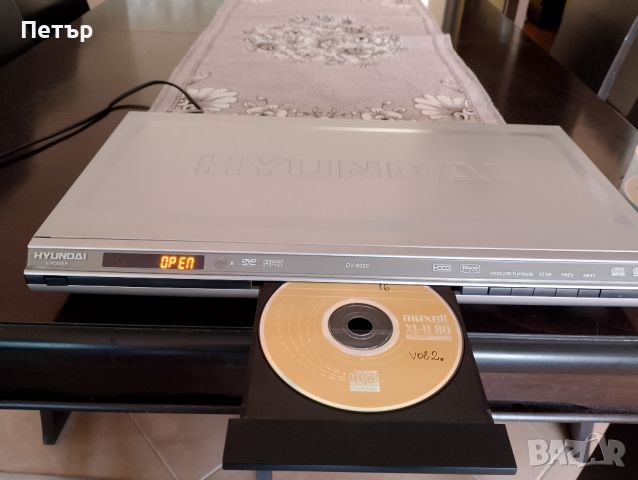 Продавам DVD player Hyundai DV6000, снимка 3 - Плейъри, домашно кино, прожектори - 45284326