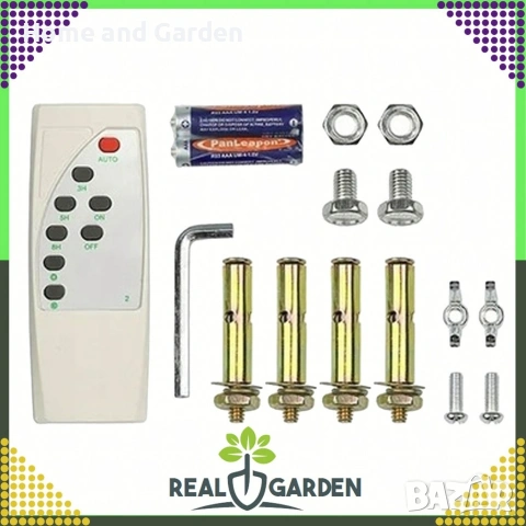 Мощна соларна улична лампа IP67 с дистанционно и стойка – 200W / 300W, снимка 11 - Соларни лампи - 53935012