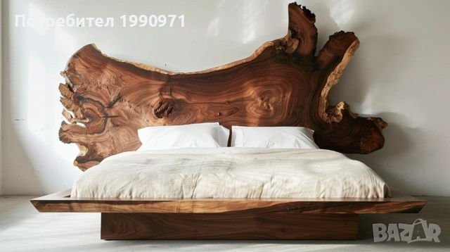 Спалня от масивна дървесина по поръчка, снимка 2 - Спални и легла - 53727053