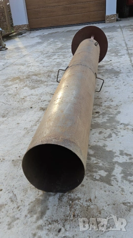 Комин с шапка, 2.20 метра дължина, снимка 2 - Други машини и части - 53446593