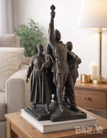 Архивна възстановка на демонтиран софийски монумент, снимка 3 - Колекции - 53748957