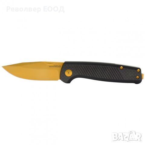 Сгъваем нож SOG Terminus SJ LTE, в цвят Carbon/Gold - 7,37 см, снимка 2 - Ножове - 45268214
