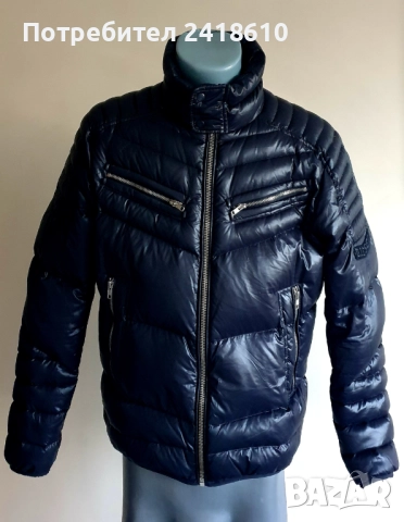 Diesel Mens Down Jacket  Size L ОРИГИНАЛ! Мъжко Зимно пухено Яке!, снимка 9 - Якета - 52215191