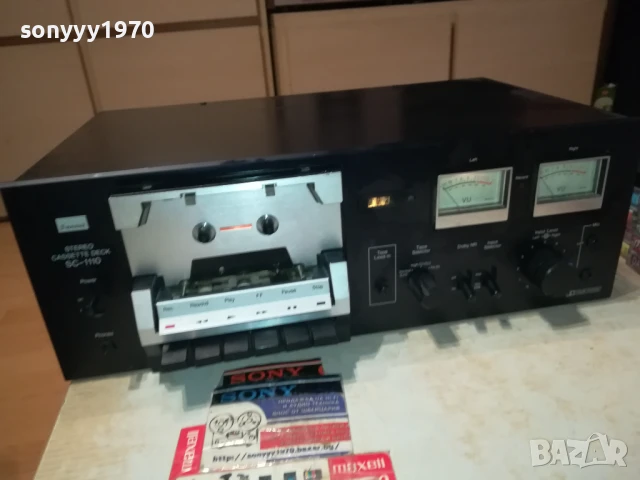 SANSUI DECK-MADE IN JAPAN-ВНОС SWISS 3105251907, снимка 12 - Декове - 50497847