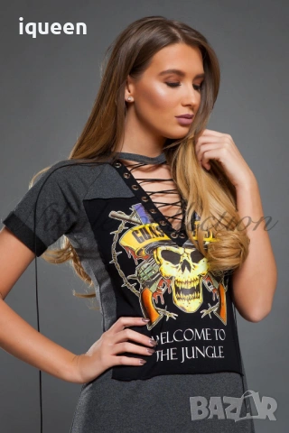 Рокля Nicole Collection Guns, снимка 2 - Рокли - 53048038