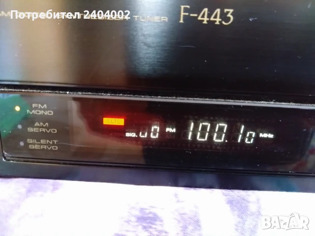 Тунер Pioneer F-443, снимка 3 - Ресийвъри, усилватели, смесителни пултове - 50758196