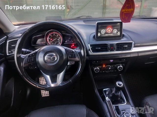 MAZDA 3 2.2D-150HP EURO6, снимка 11 - Автомобили и джипове - 51267259