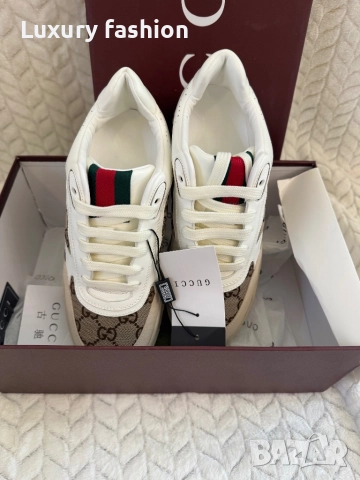 Дамски маратонки Gucci, снимка 5 - Маратонки - 52876095
