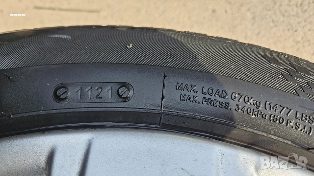 Алуминиеви джанти Opel + гуми Riken 205/55/16 94W XL DOT21, снимка 6 - Гуми и джанти - 53706777