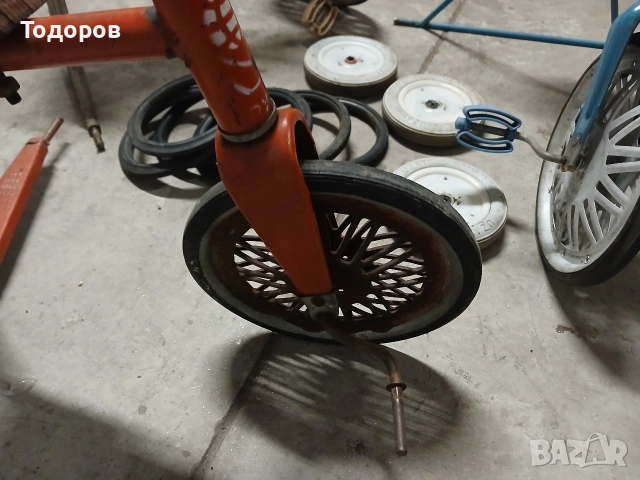 Ретро соц детска триколка , снимка 8 - Антикварни и старинни предмети - 53661133