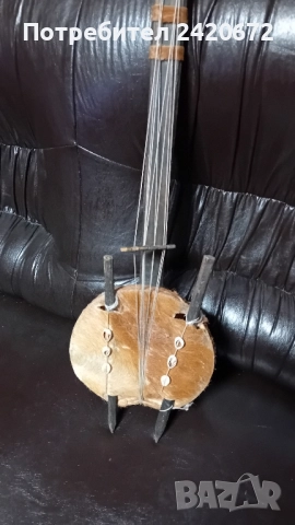 Африкански струнен инструмент-Кора, снимка 6 - Антикварни и старинни предмети - 52329910