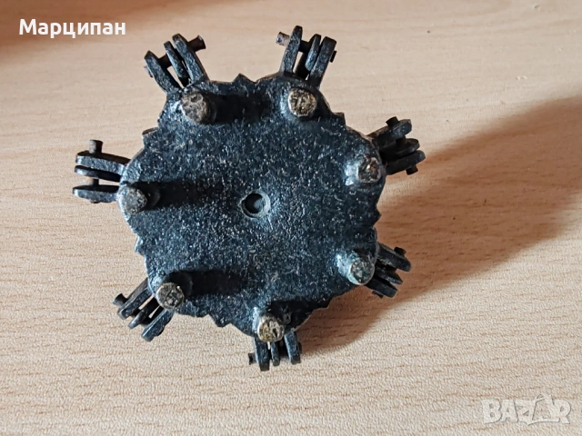 Антикварна малка масленица, снимка 5 - Антикварни и старинни предмети - 53094179