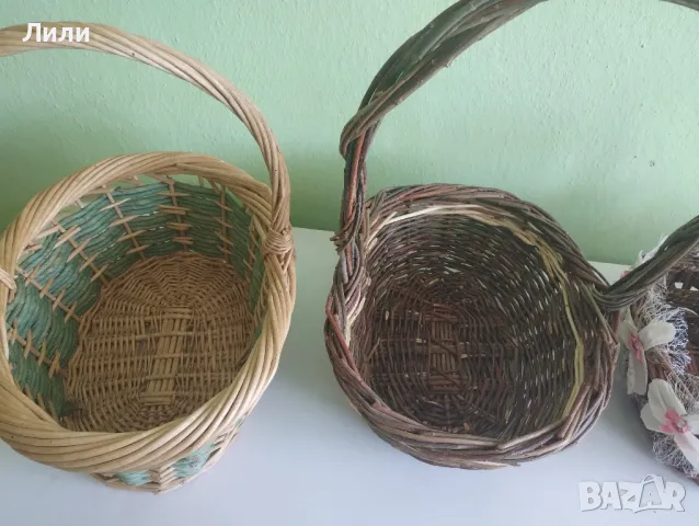 Плетени кошници , снимка 5 - Други - 46019747