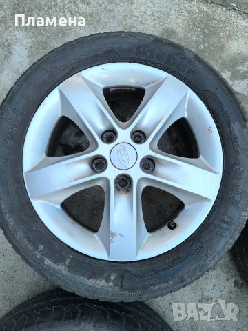 Алуминиеви джанти за KIA 16цола, снимка 5 - Гуми и джанти - 53539732