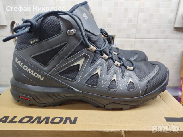 Туристически обувки SALOMON Обувки X BRAZE MID GTX, размер 45, снимка 1 - Спортни обувки - 46373767