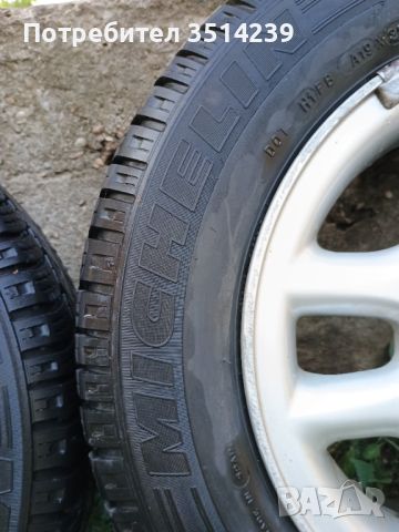 Michelin Energy, летни, 165/70 R13, с джанти, снимка 4 - Гуми и джанти - 46647283