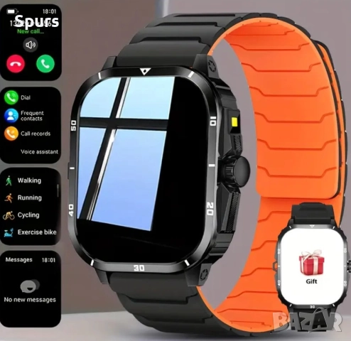 ERUN Смарт часовник за мъже и жени - Безжичен 5.3