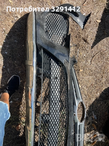 Счупена предна AMG броня Mercedes GLE C292, снимка 4 - Части - 51774321