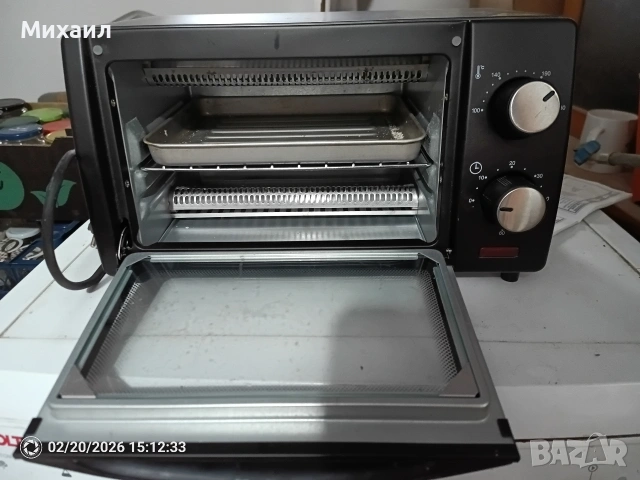 Продавам мини фурна Crown, снимка 2 - Печки, фурни - 53589258