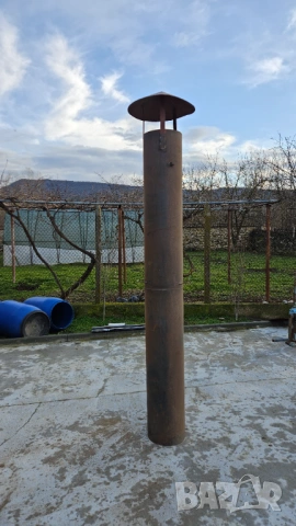 Комин с шапка, 2.20 метра дължина