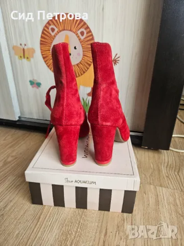 Кокетни дамски боти BIANKI, снимка 3 - Дамски боти - 49492722